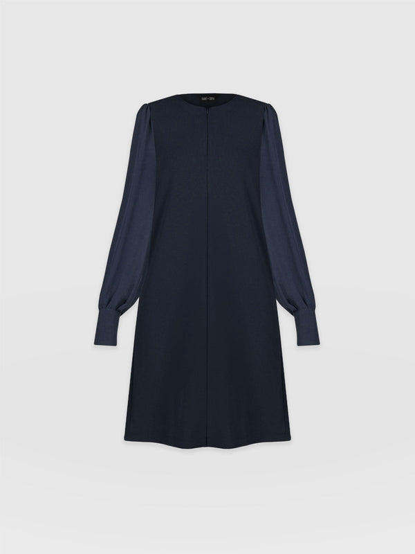 Esme Zip Up Dress Navy - Women's Dresses | Saint + Sofia® US