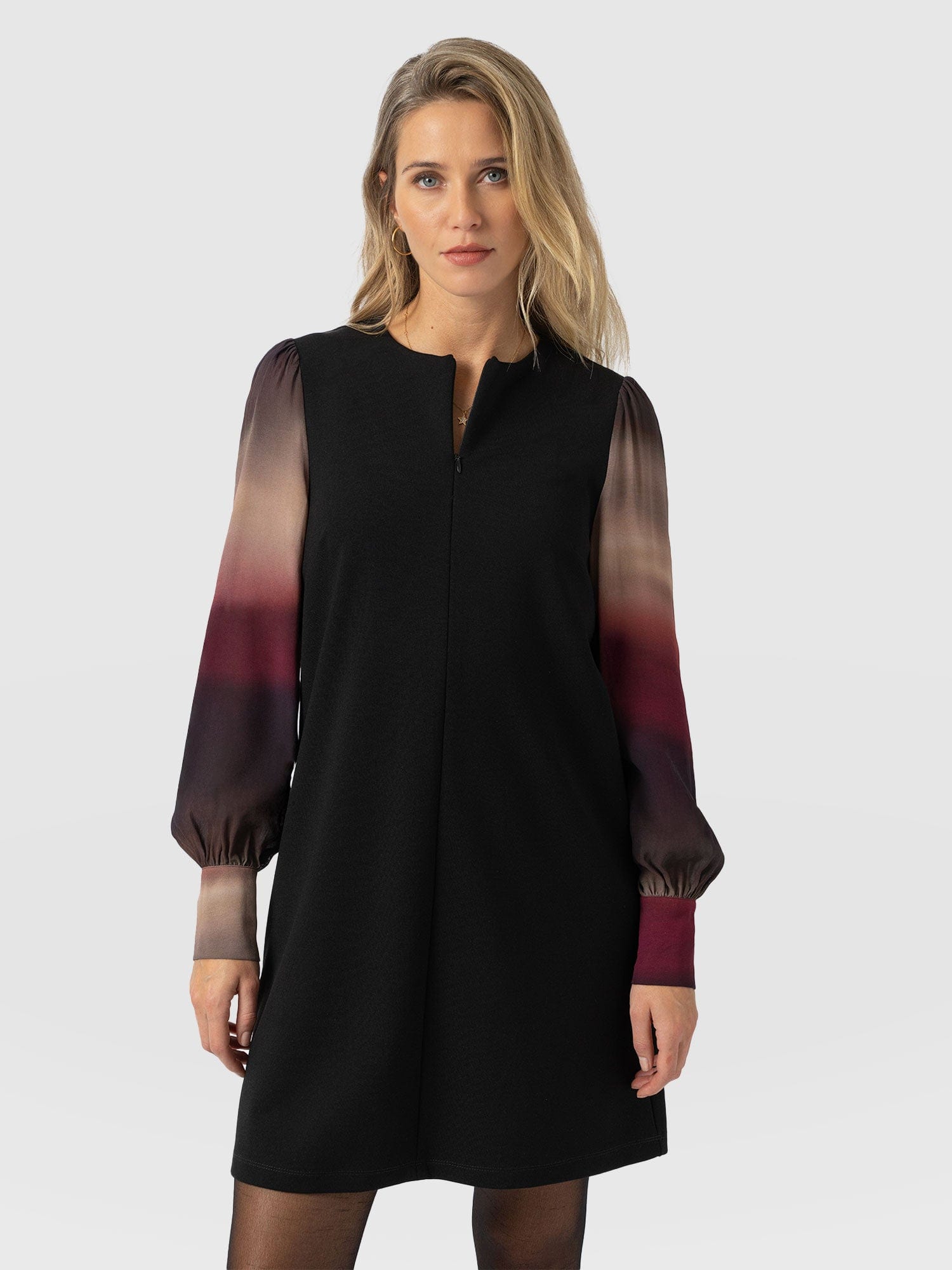 Esme Zip Up Dress - Purple Gradient - Women's Dresses | Saint + Sofia® USA