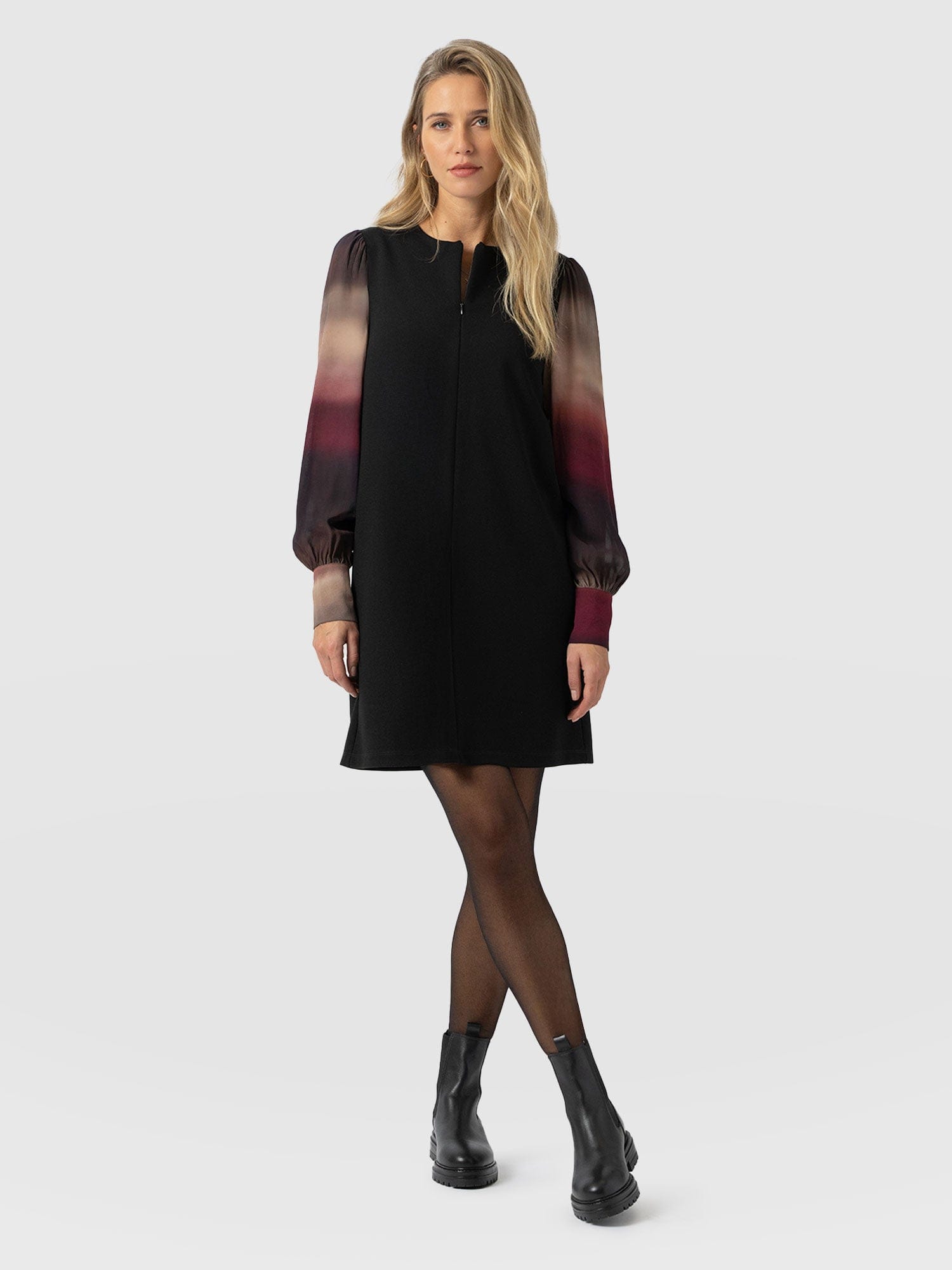 Esme Zip Up Dress - Purple Gradient - Women's Dresses | Saint + Sofia® USA