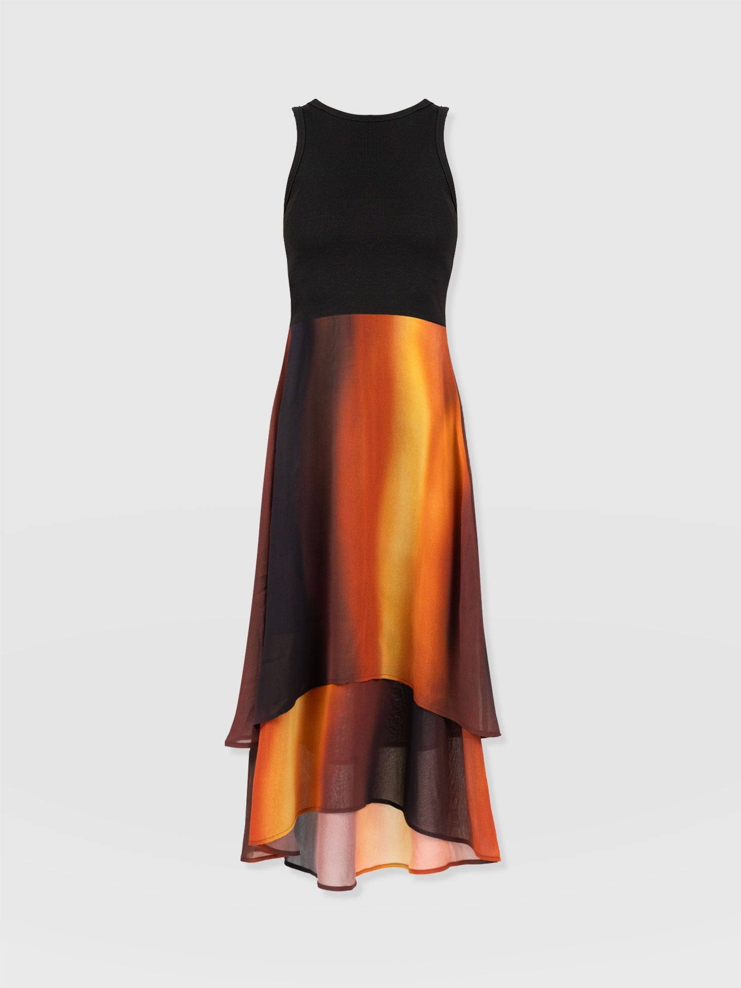 Etta Layered Dress Amber Gradient - Women's Skirts | Saint + Sofia® USA