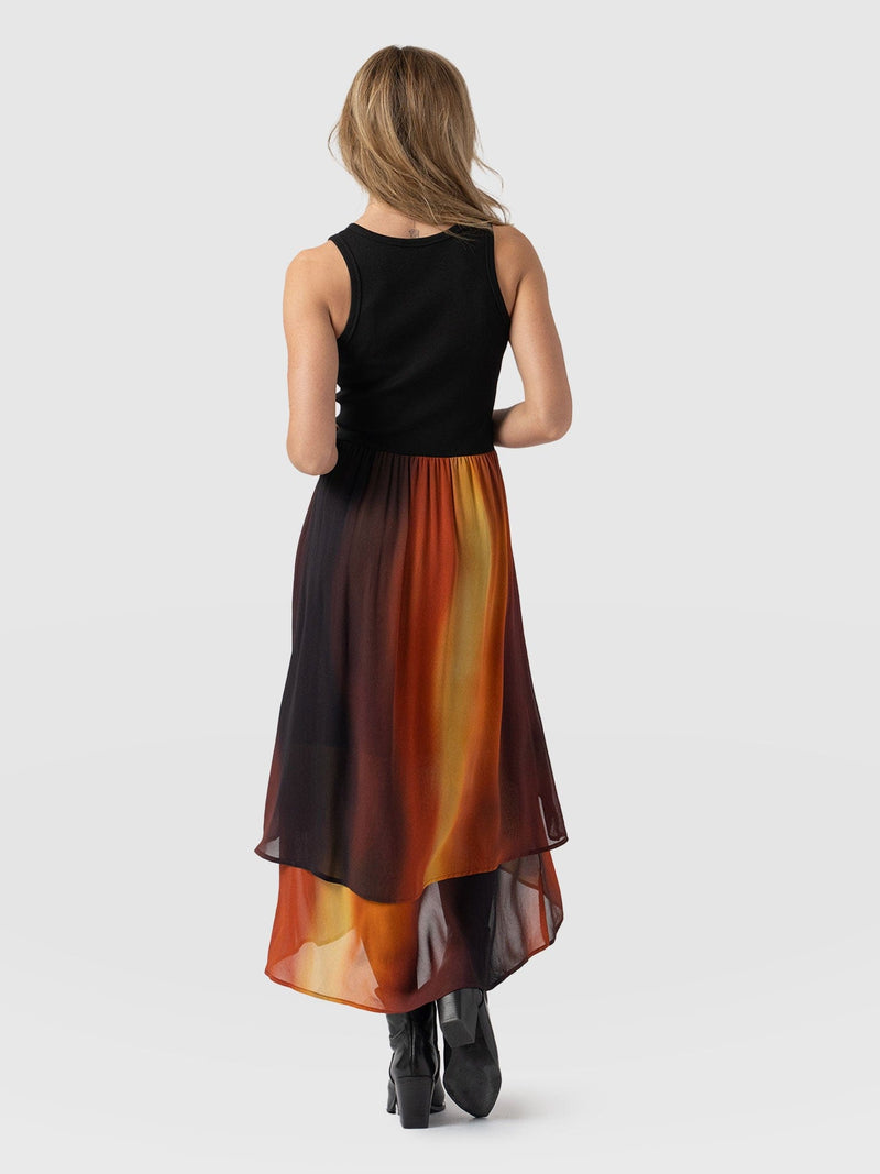 Etta Layered Dress Amber Gradient - Women's Skirts | Saint + Sofia® USA