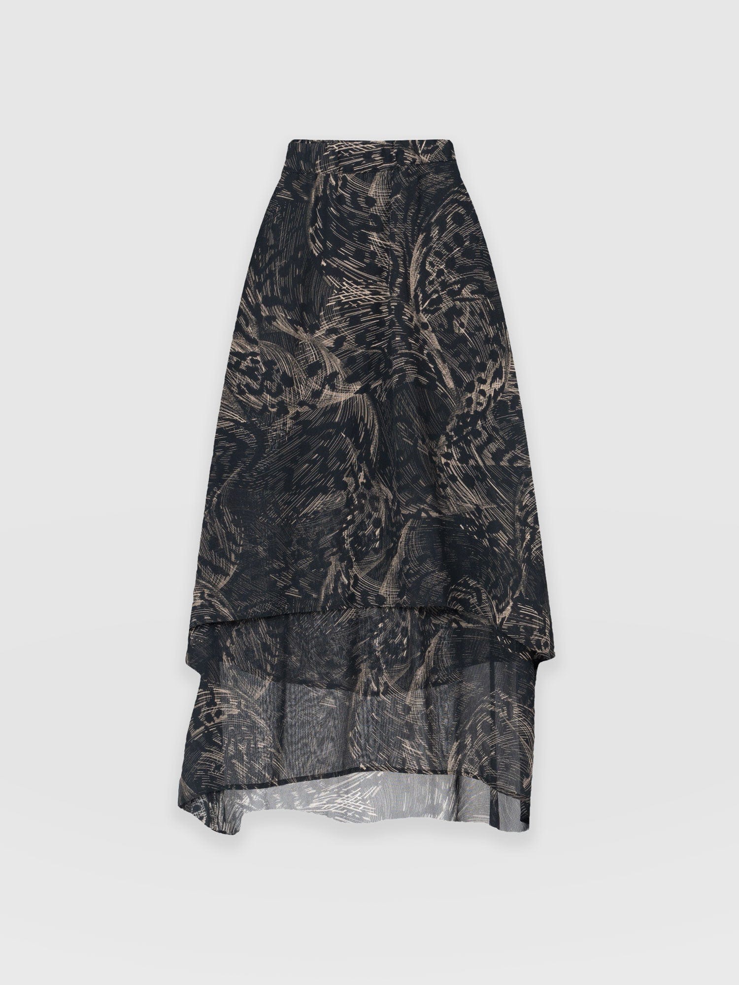 Etta Layered Dress Spot Feather - Women's Skirts | Saint + Sofia® UK