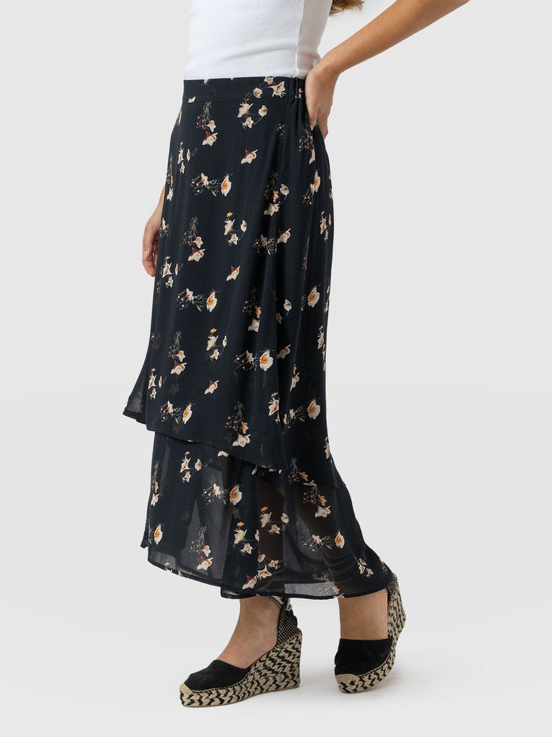 Etta Layered Skirt - Lily Gardens - Women's Skirts | Saint + Sofia® US