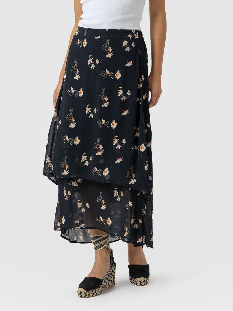 Etta Layered Skirt - Lily Gardens - Women's Skirts | Saint + Sofia® US