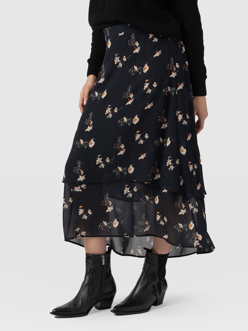 Etta Layered Skirt - Lily Gardens - Women's Skirts | Saint + Sofia® US