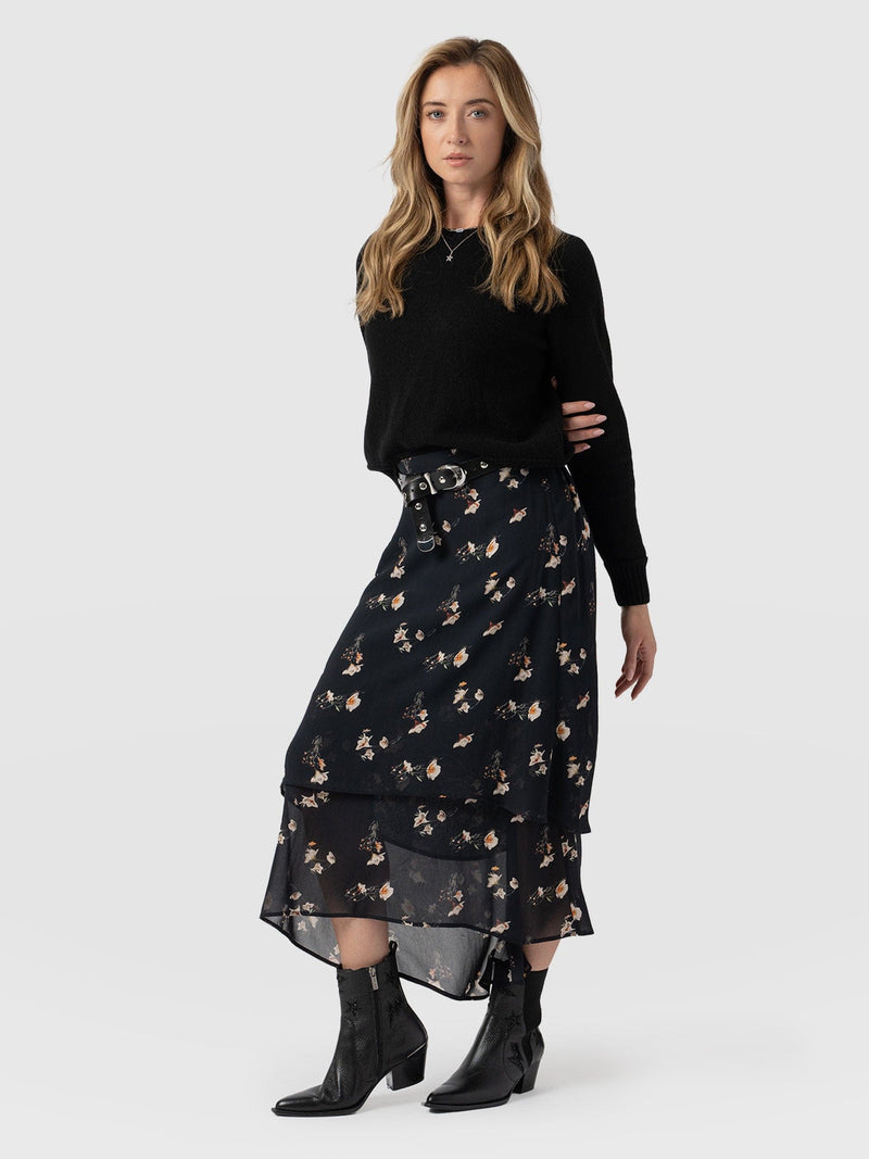 Etta Layered Skirt - Lily Gardens - Women's Skirts | Saint + Sofia® US