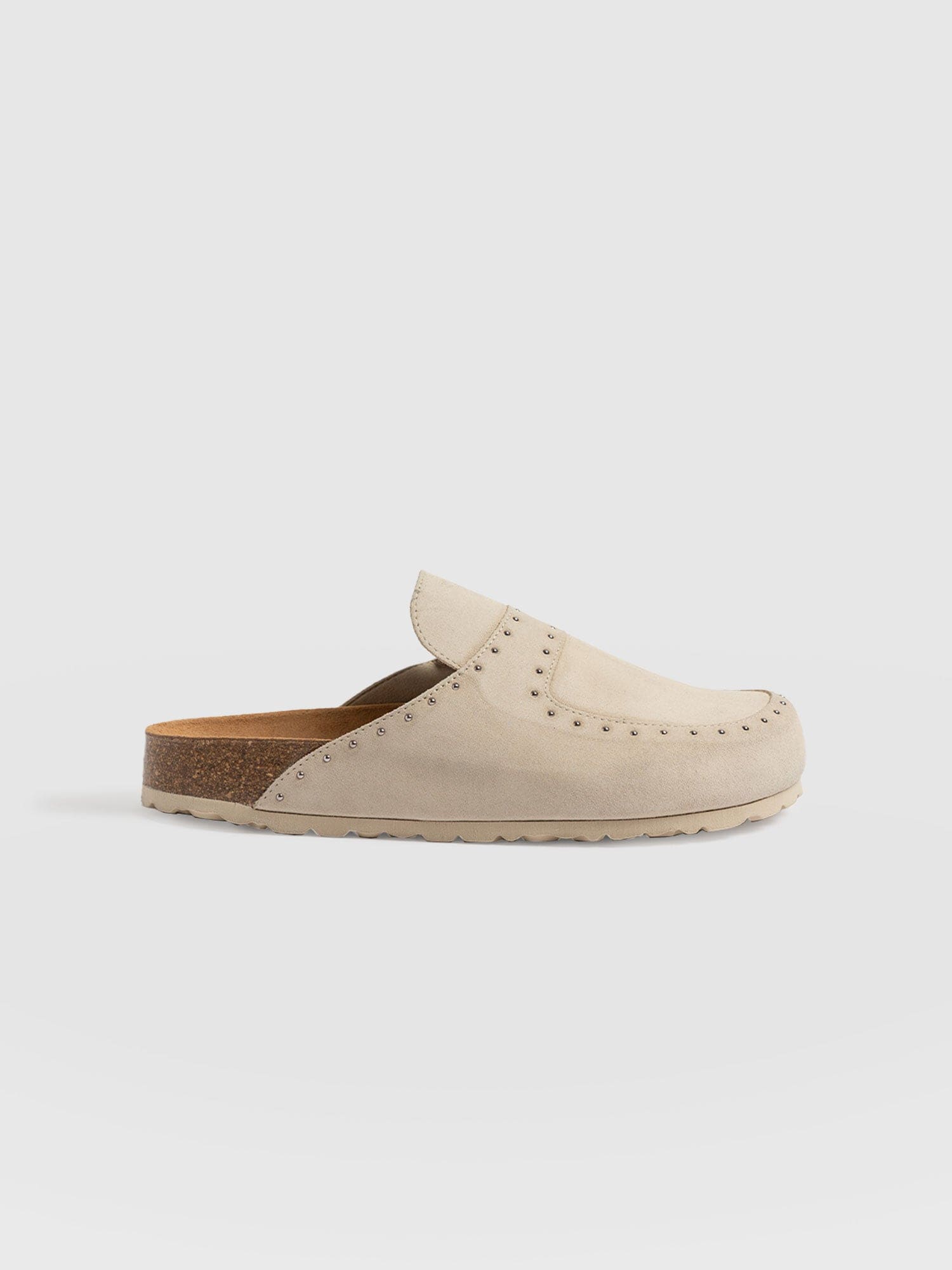 Etta Studded Clogs Cream - Women's Shoes | Saint + Sofia® USA