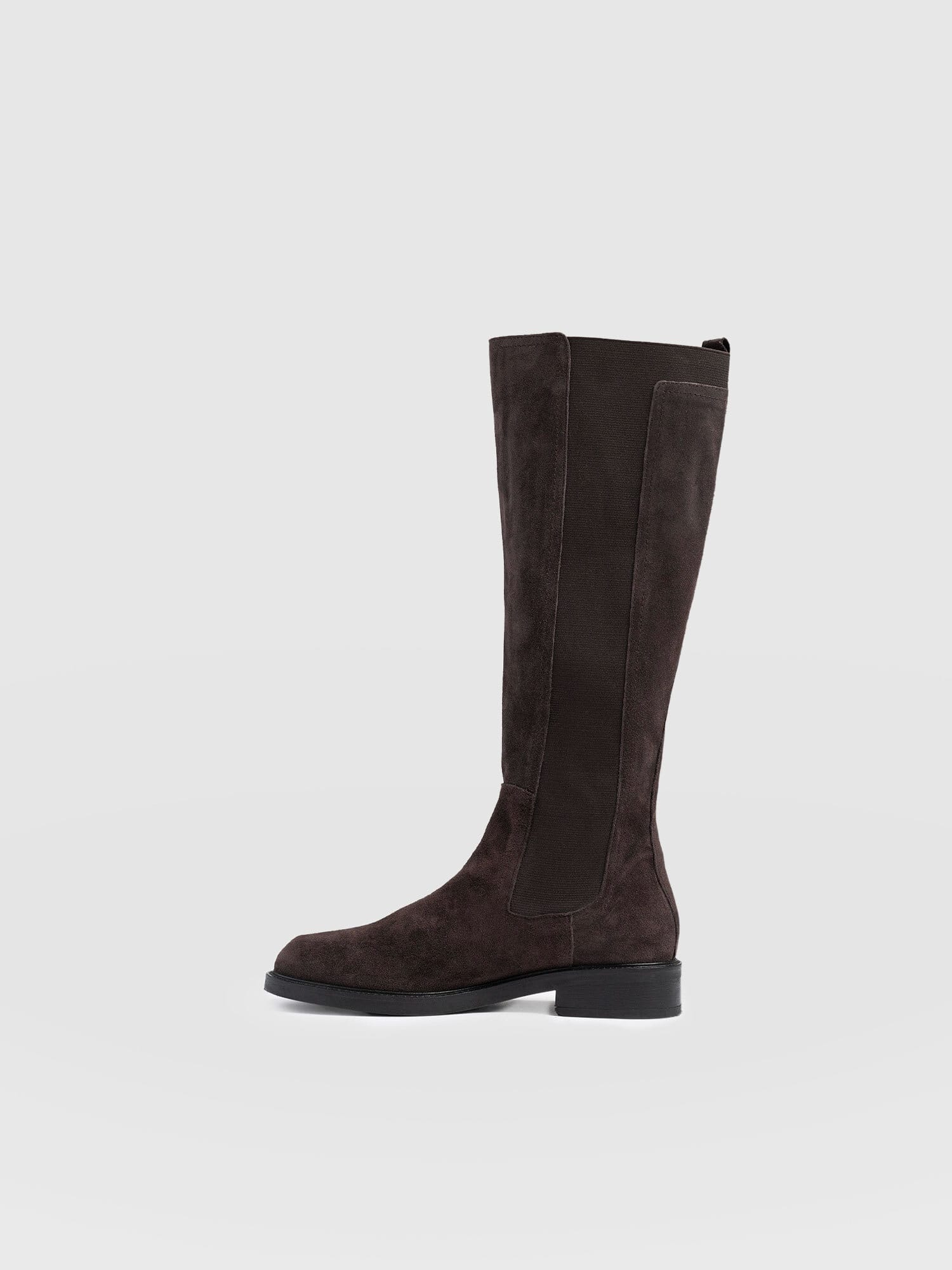 Evelyn Knee High Boot Brown - Women's Leather Boots | Saint + Sofia® US