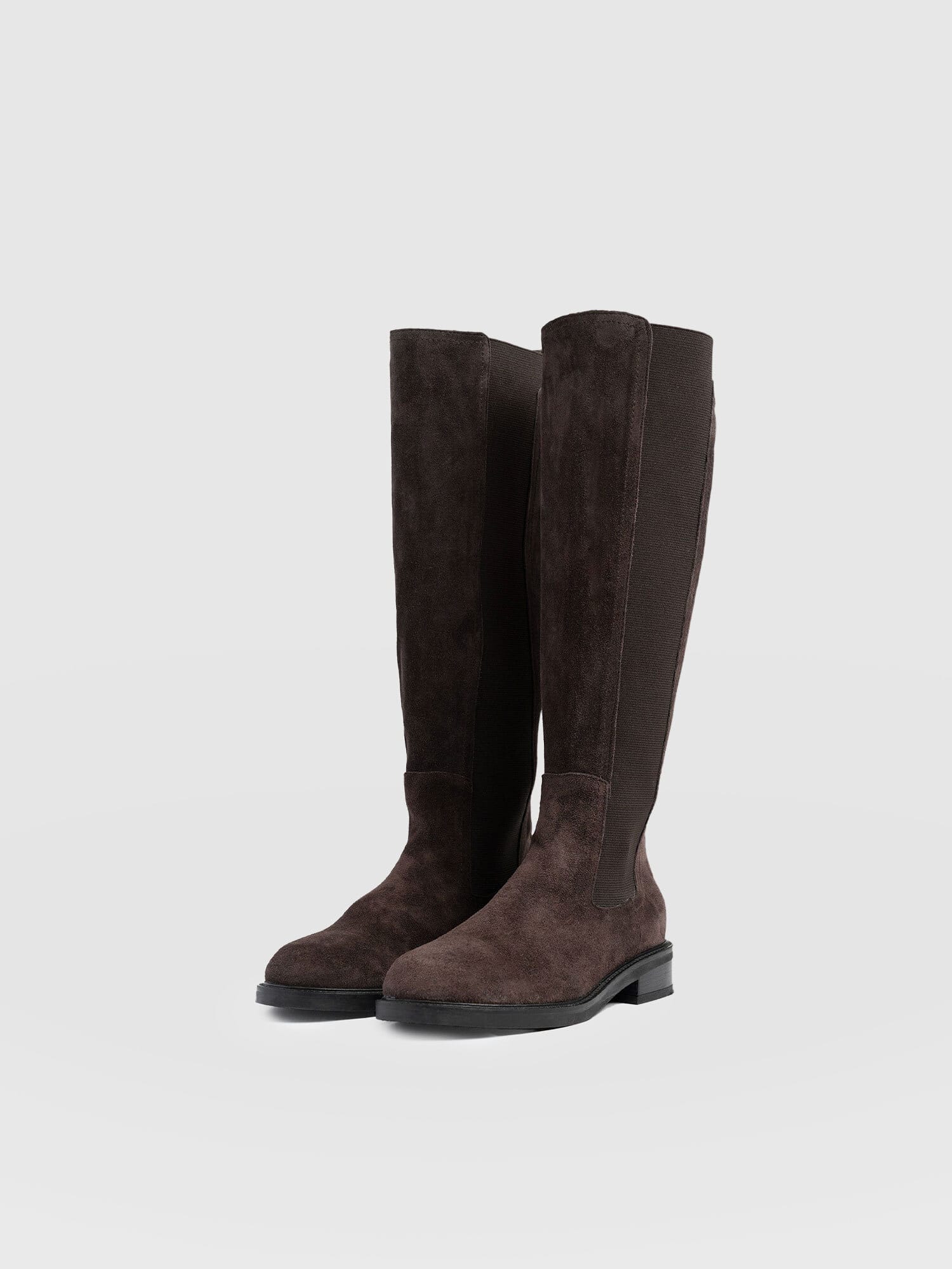 Evelyn Knee High Boot Brown - Women's Leather Boots | Saint + Sofia® US