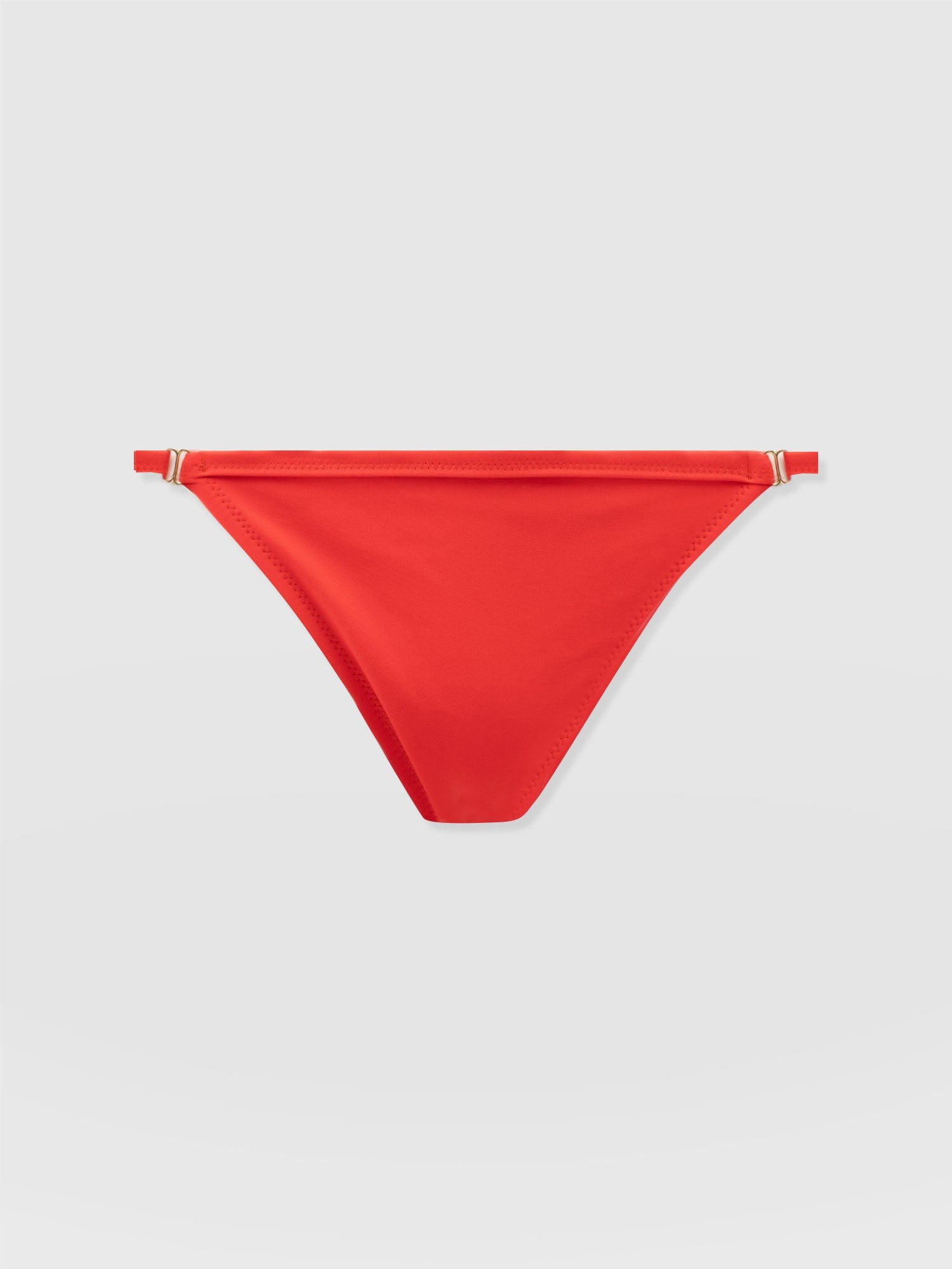 Faye Adjustable Bikini Bottom - Red - Women's Swimwear | Saint + Sofia® USA