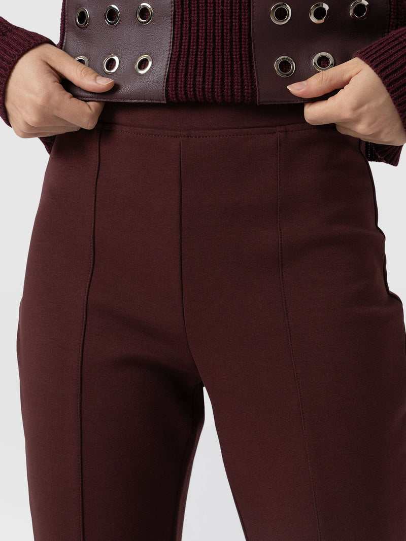 Fearne Fare Legging Maroon - Women's Leggings | Saint + Sofia® US