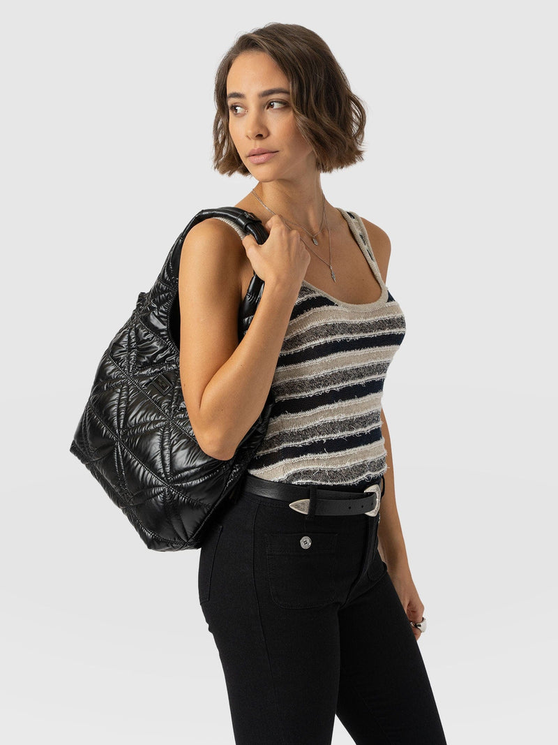 Fearne Knit Cami - Blue Stripe - Women's Tanks | Saint + Sofia® USA