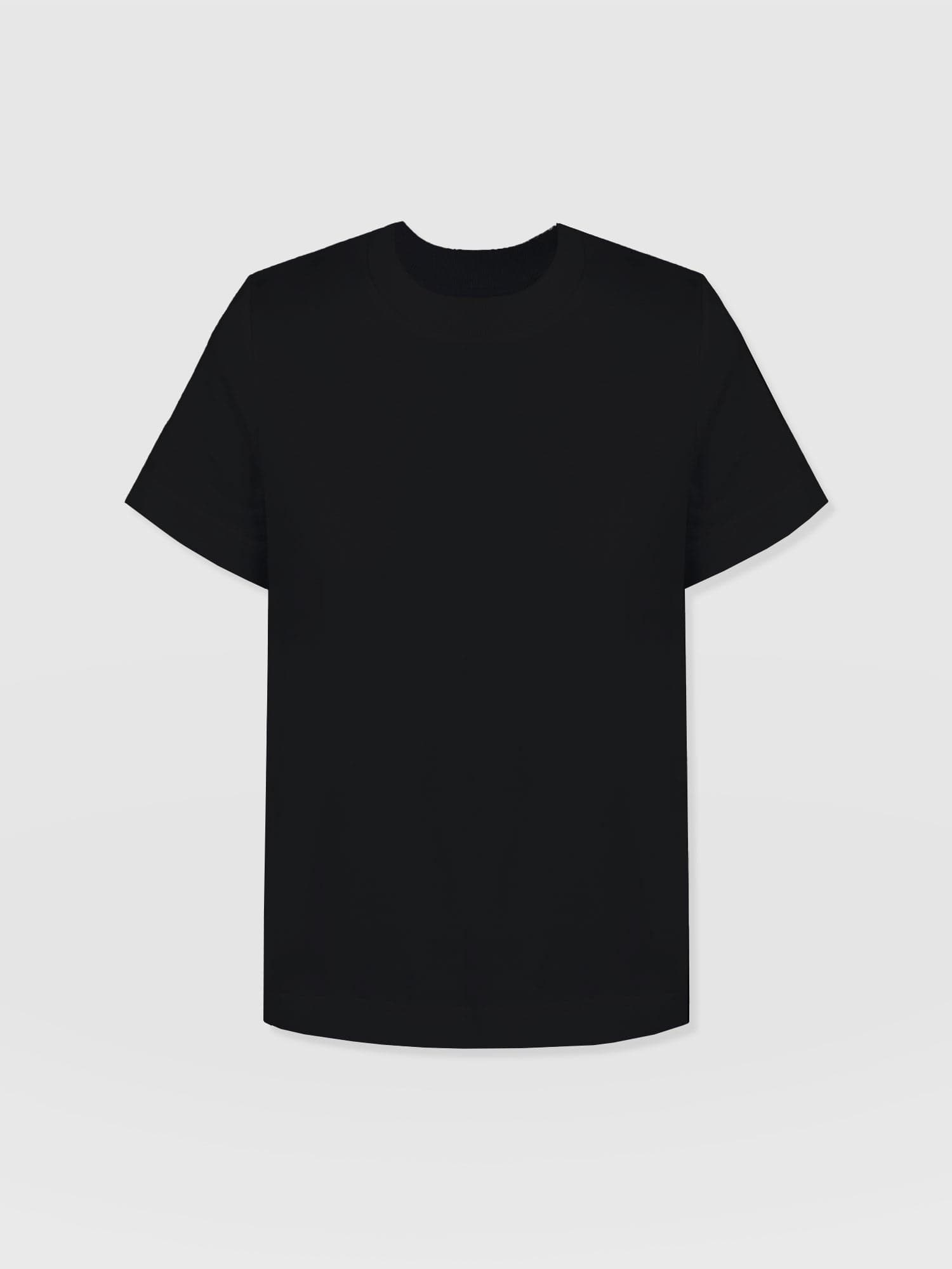 Finsbury Crew Neck Tee - Black - Women's T-shirts | Saint + Sofia® USA