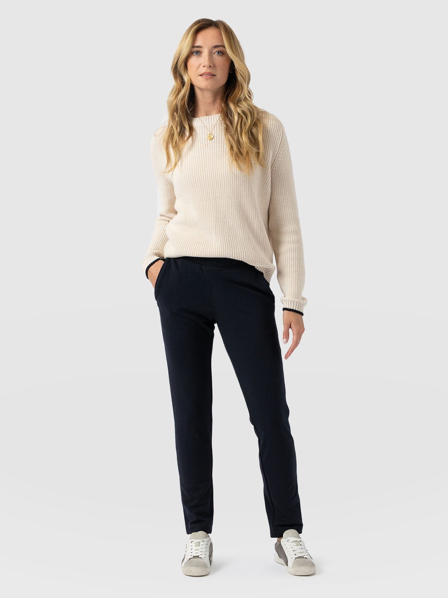 Finsbury Pant Navy - Women's Pants | Saint + Sofia® USA
