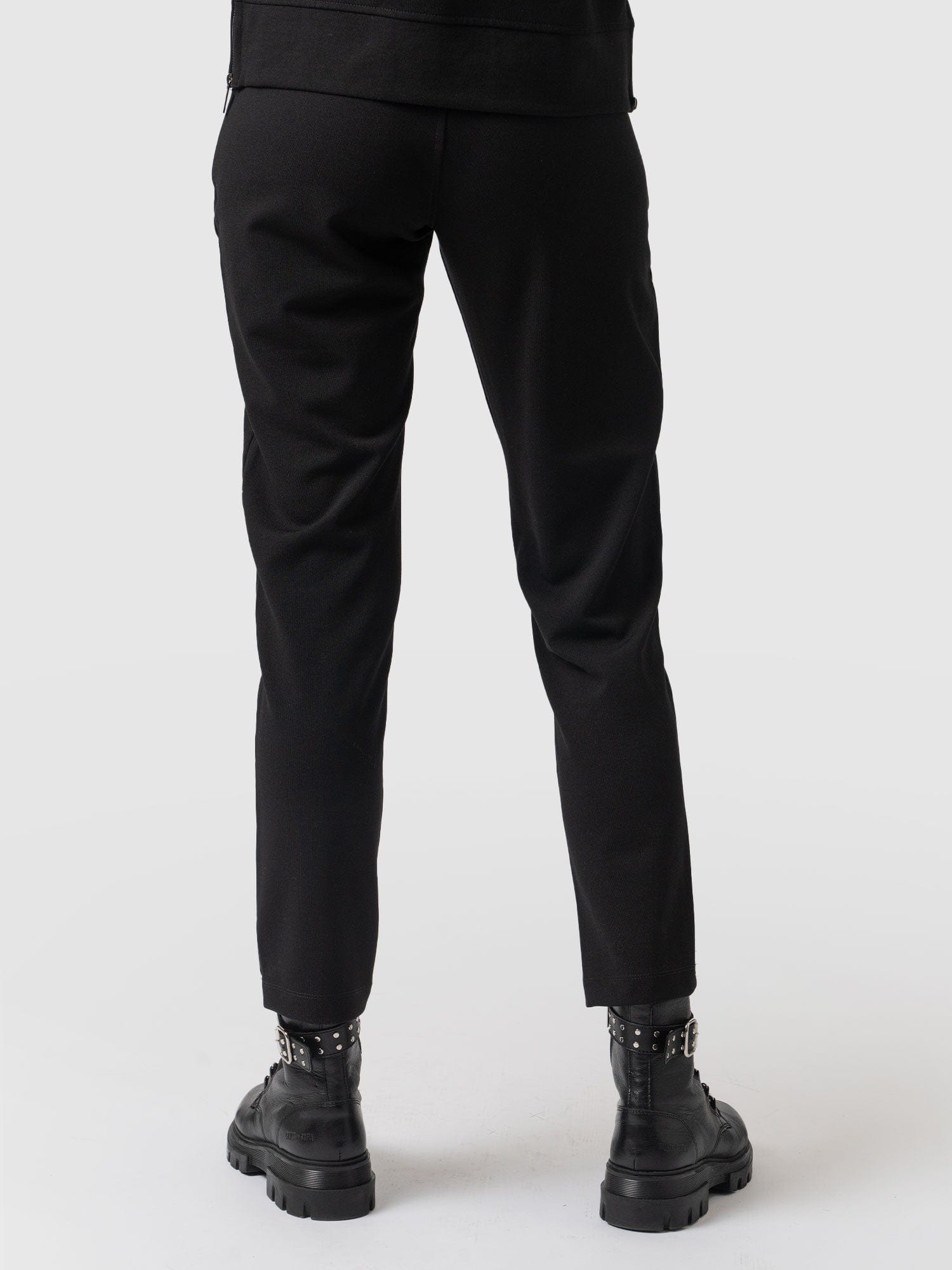 Finsbury Zip Pant Black - Women's Trousers | Saint + Sofia® USA