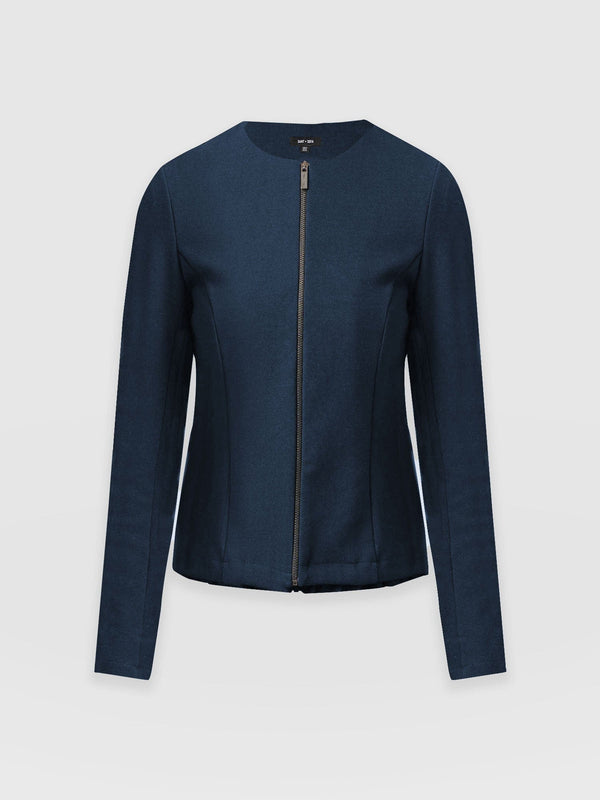 Florence Jacket - Navy - Women's Jackets | Saint + Sofia® USA