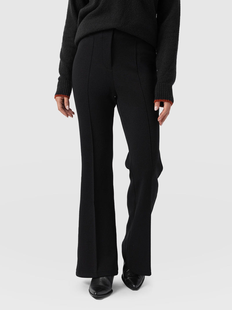 Freya Flared Pant Black - Women's Pants | Saint + Sofia® USA