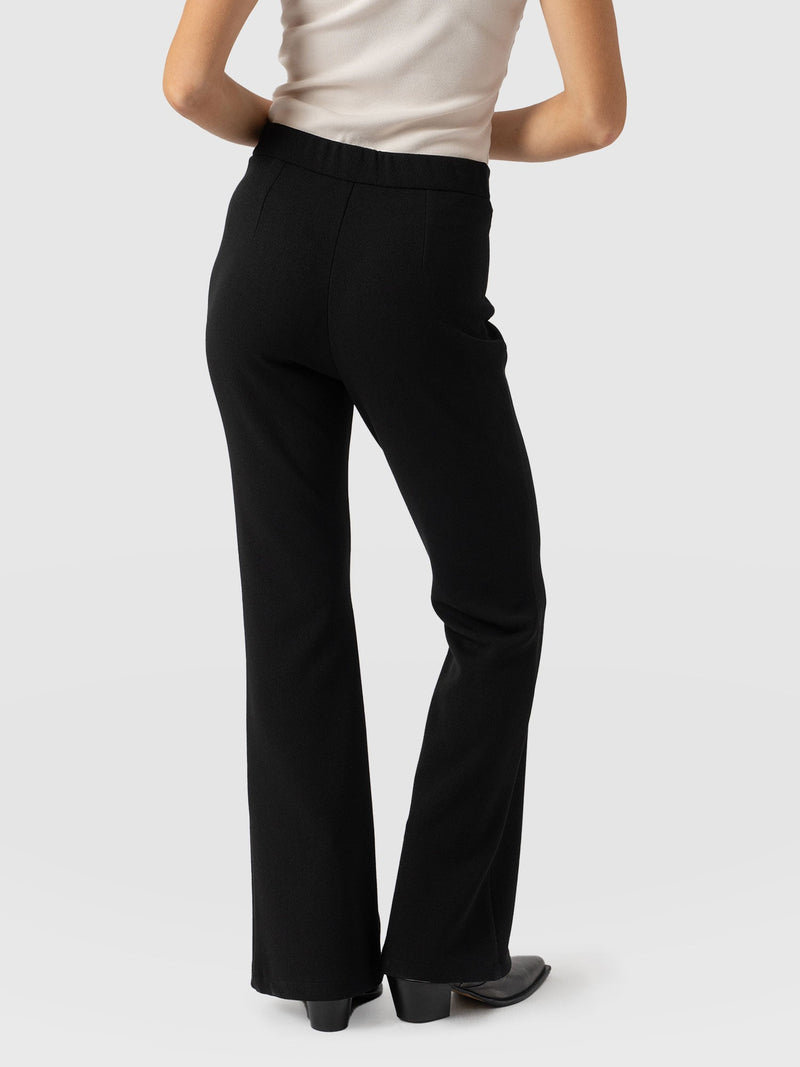 Freya Flared Pant Black - Women's Pants | Saint + Sofia® USA