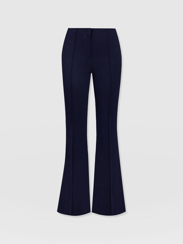 Freya Flared Pants - Navy - Women's Pantss | Saint + Sofia USA