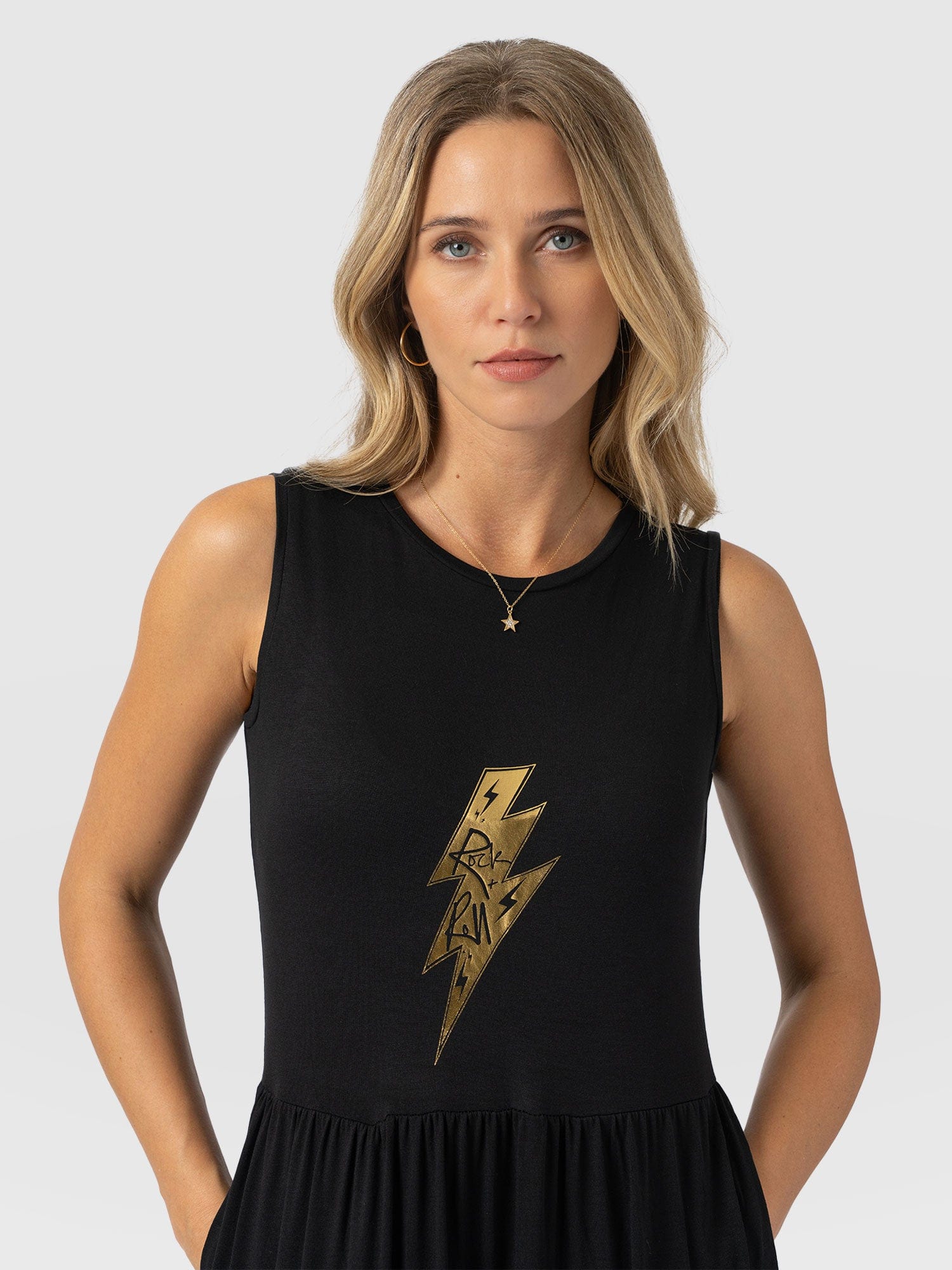 Greenwich Dress Black Lightning - Women's Dresses | Saint + Sofia® USA