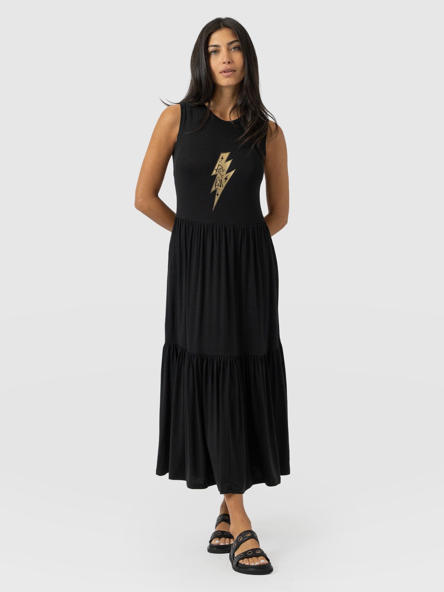 Greenwich Dress Black Lightning - Women's Dresses | Saint + Sofia® USA