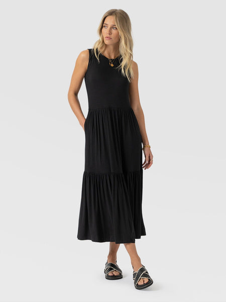Greenwich Dress Black - Women's Dresses | Saint and Sofia® USA
