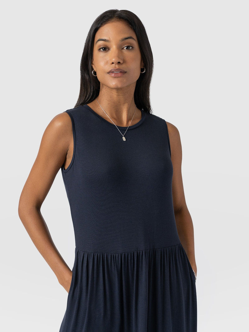 Greenwich Dress Navy - Women's Dresses | Saint + Sofia® USA