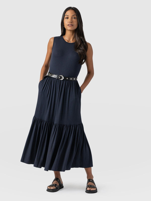 Greenwich Dress Navy - Women's Dresses | Saint + Sofia® USA