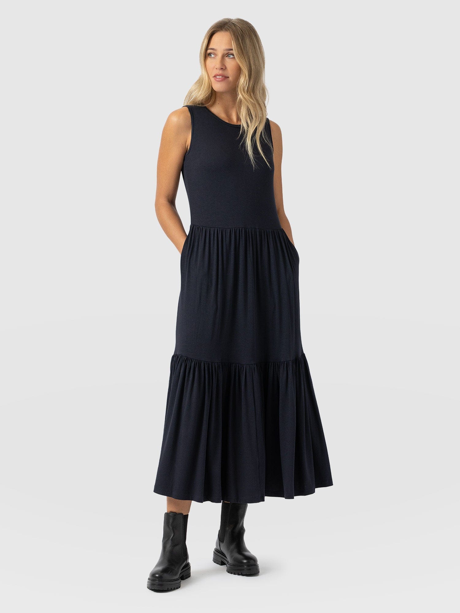 Greenwich Dress Navy - Women's Dresses | Saint + Sofia® USA