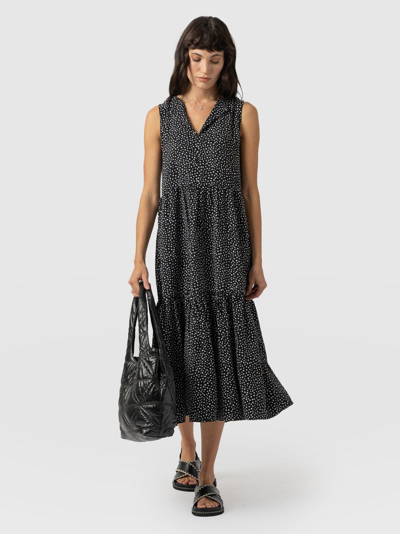 Greenwich Dress Spot Print - Women's Dresses | Saint + Sofia® USA