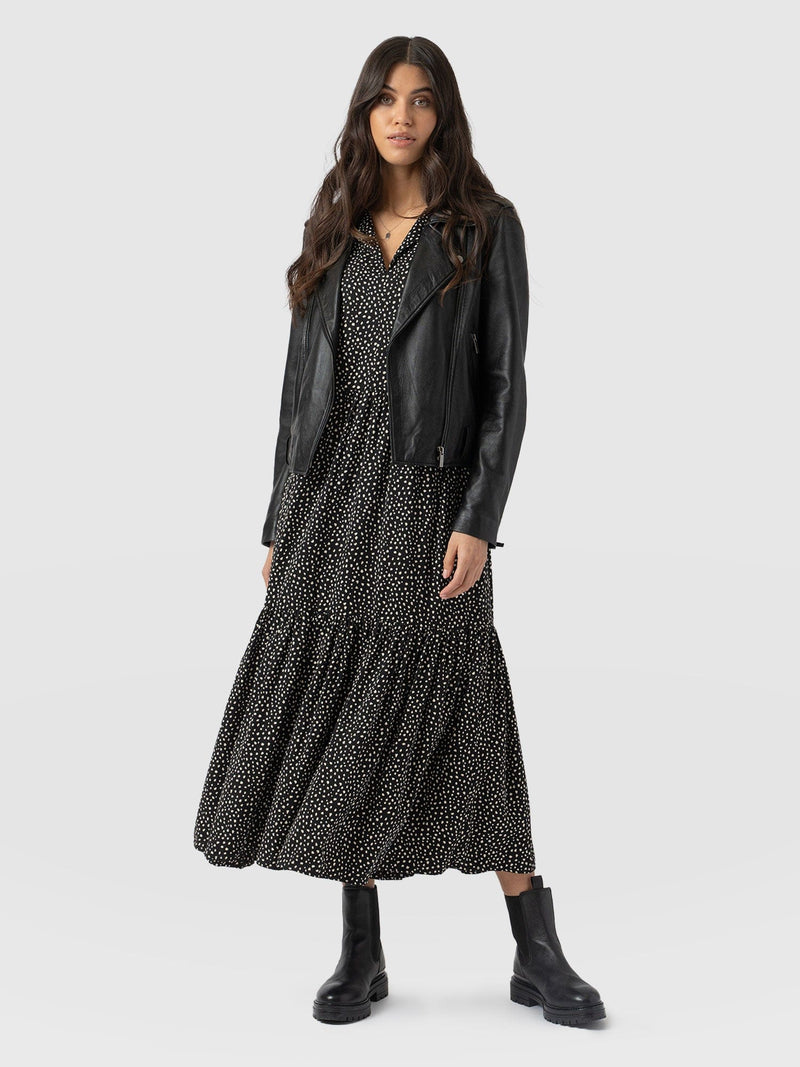 Greenwich Dress Spot Print - Women's Dresses | Saint + Sofia® USA