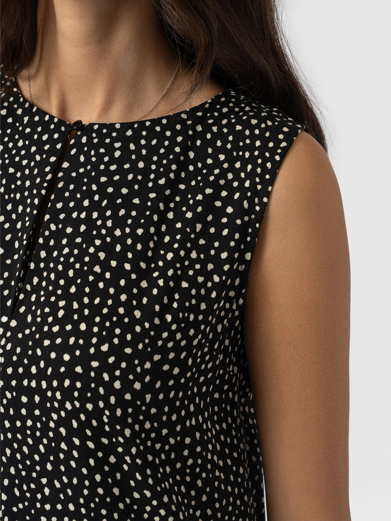 Greenwich Dress Spot Print - Women's Dresses | Saint + Sofia® USA