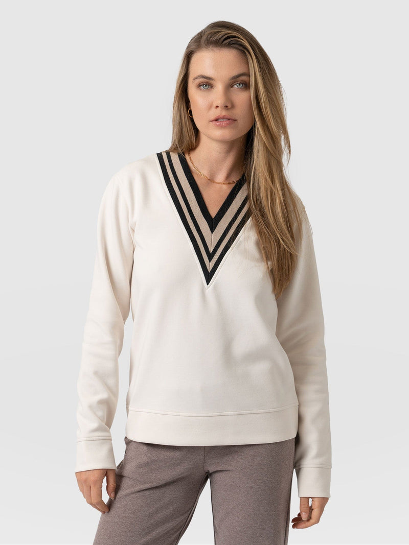 Hailey Sweater Cream - Women's Sweaters | Saint + Sofia® USA