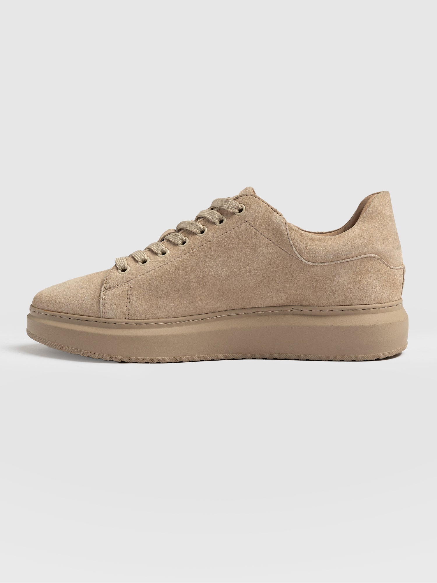 Hampstead Sneaker Camel Suede - Women's Sneakers | Saint + Sofia® UK
