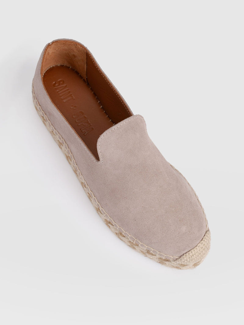 Hampton Espadrilles - Sand Suede - Women's Shoes | Saint + Sofia® USA