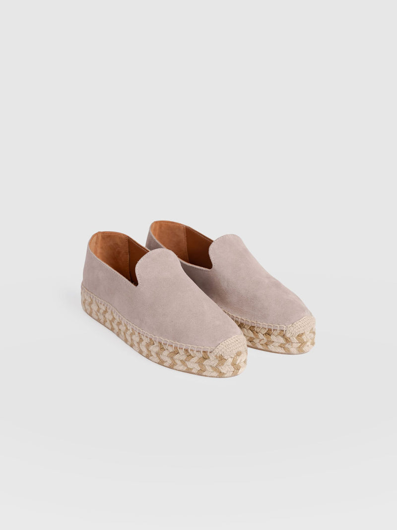 Hampton Espadrilles - Sand Suede - Women's Shoes | Saint + Sofia® USA