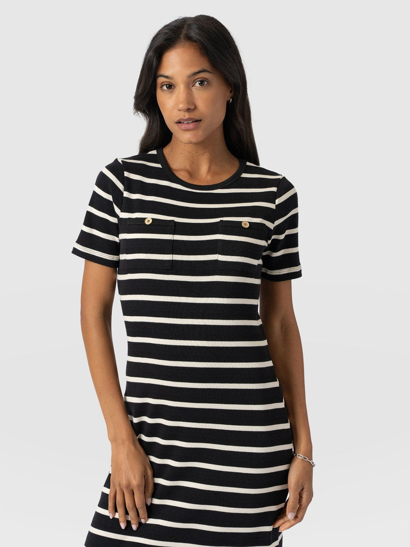 Helena T-Shirt Dress - Stripe