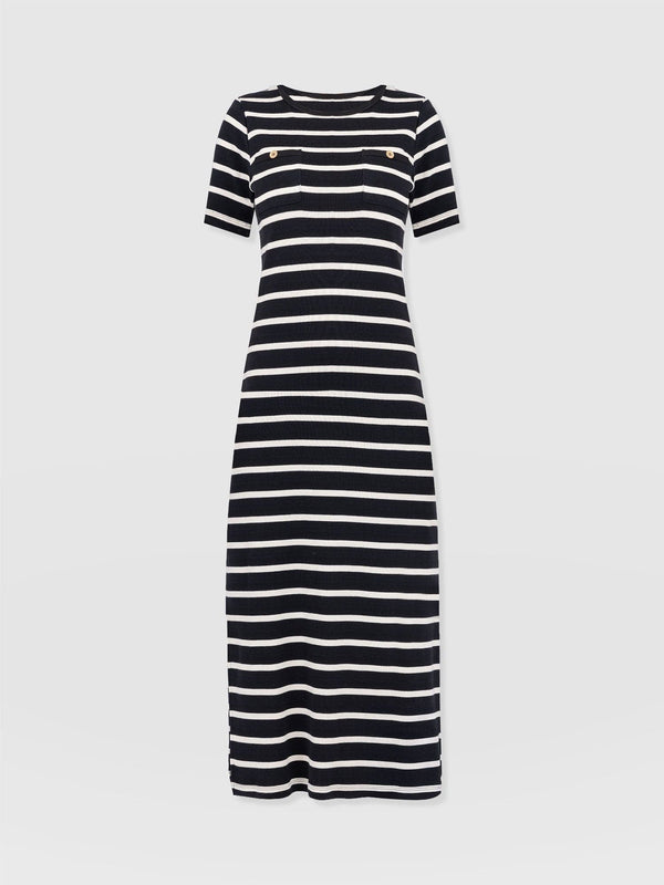 Helena T-Shirt Dress Stripe - Women's Dresses | Saint + Sofia® US