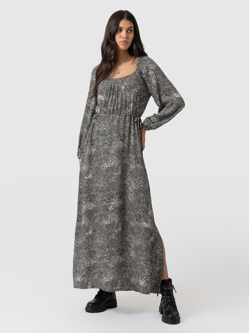 Henrietta Dress Monochrome Gothica - Women's Dresses | Saint + Sofia® USA