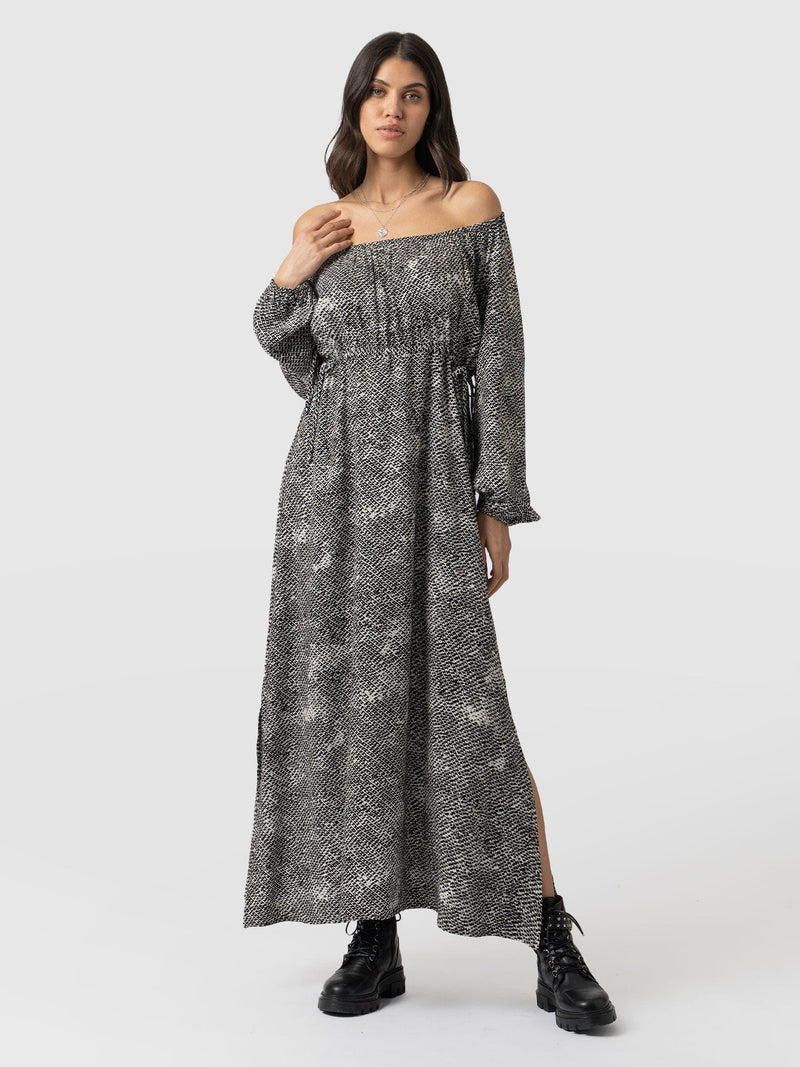 Henrietta Dress Monochrome Gothica - Women's Dresses | Saint + Sofia® USA