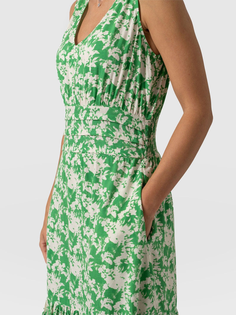 Heron Dress Pixel Floral - Women's Dresses | Saint + Sofia® USA
