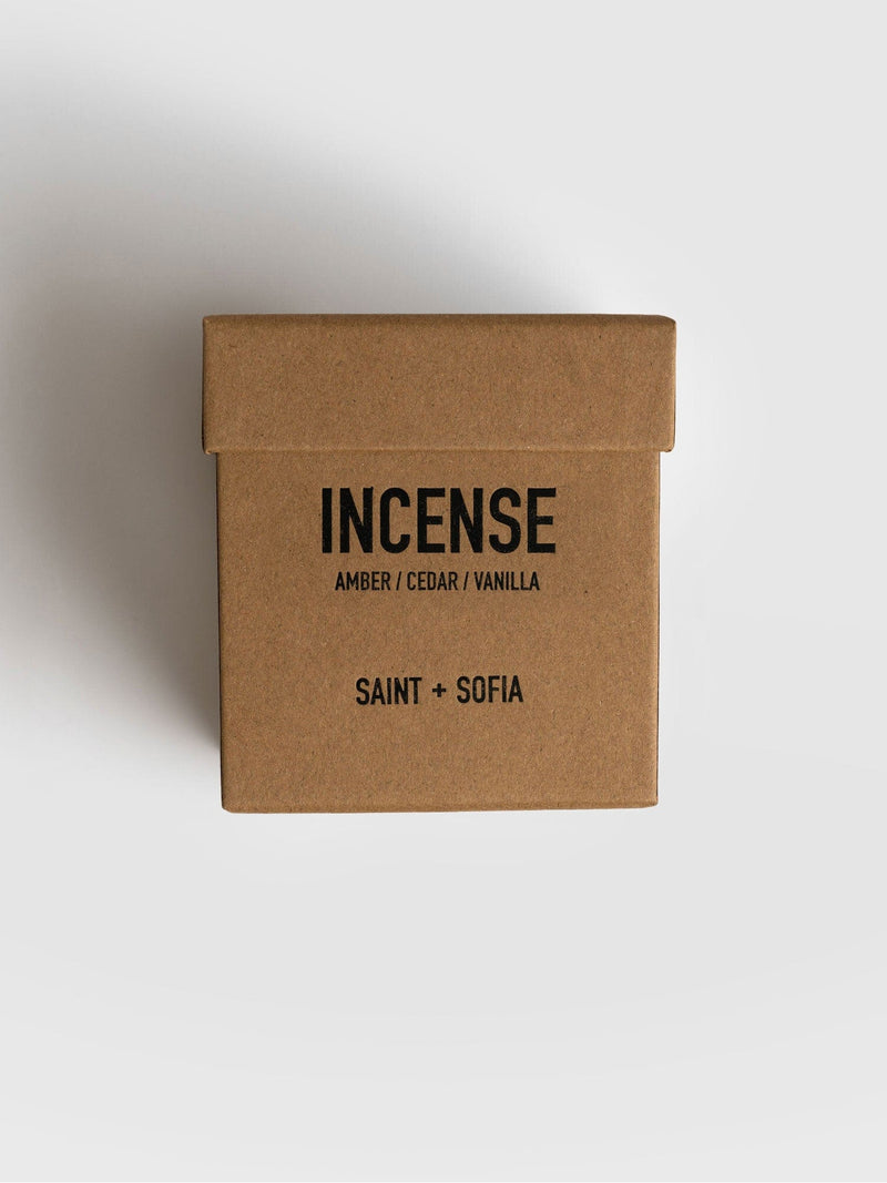 Incense Scented Candle | Scented Candles | Saint + Sofia® USA