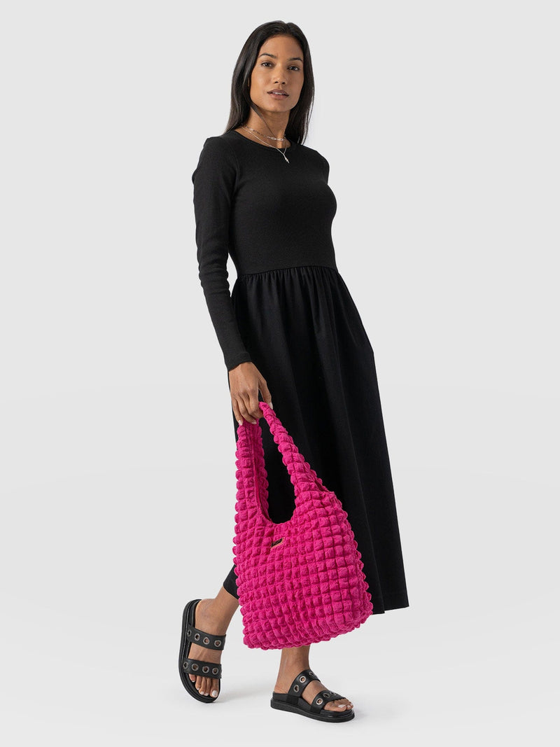 Ivy Full Skirt Dress Black - Women's Dresses | Saint + Sofia® USA