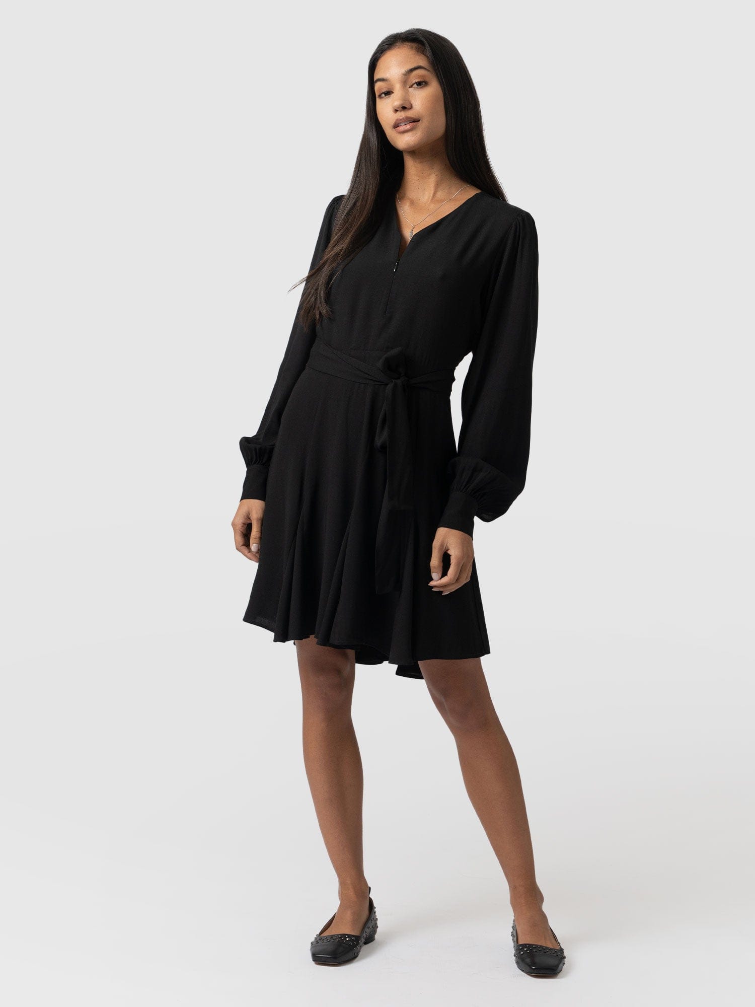 Joselyn Mini Dress Black - Women's Dresses | Saint + Sofia® USA