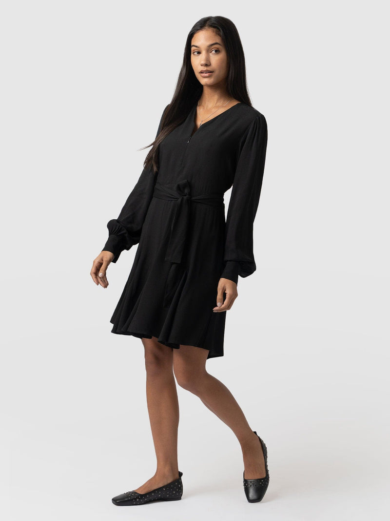 Joselyn Mini Dress Black - Women's Dresses | Saint + Sofia® USA