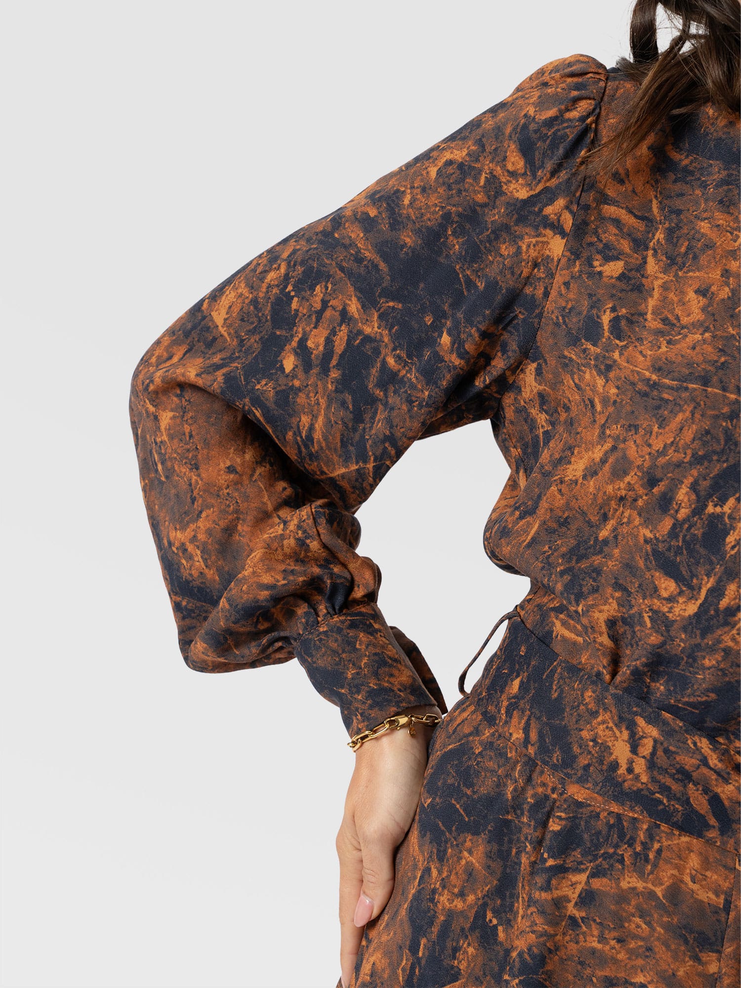 Joselyn Mini Dress - Brown Marble - Women's Dresses | Saint + Sofia® USA