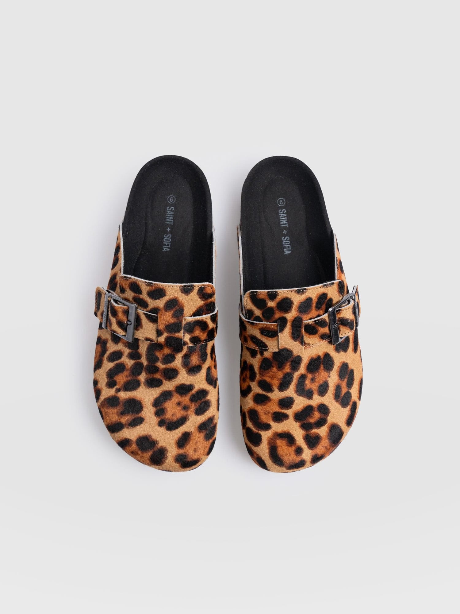 Jude Clogs Leopard - Women's Shoes | Saint + Sofia® US