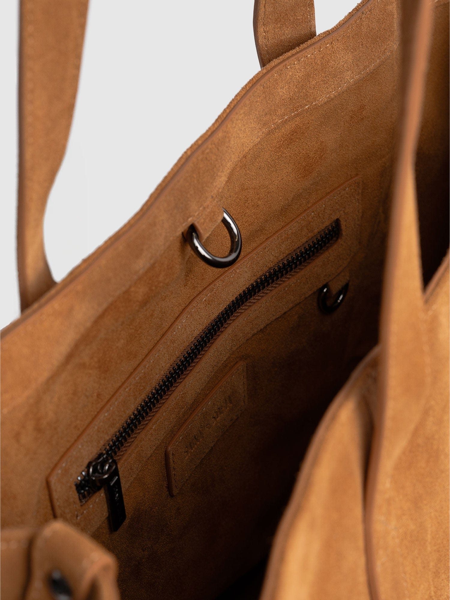 Kara Shopper Bag Tan Suede - Women's Bags | Saint + Sofia® US