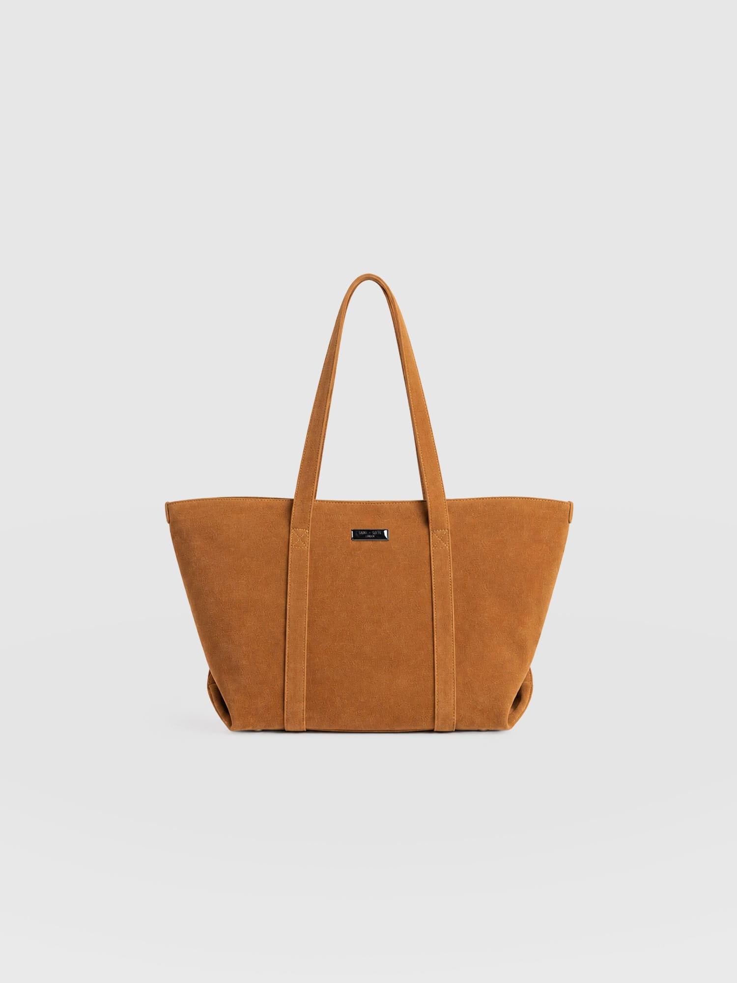 Kara Shopper Bag Tan Suede - Women's Bags | Saint + Sofia® US