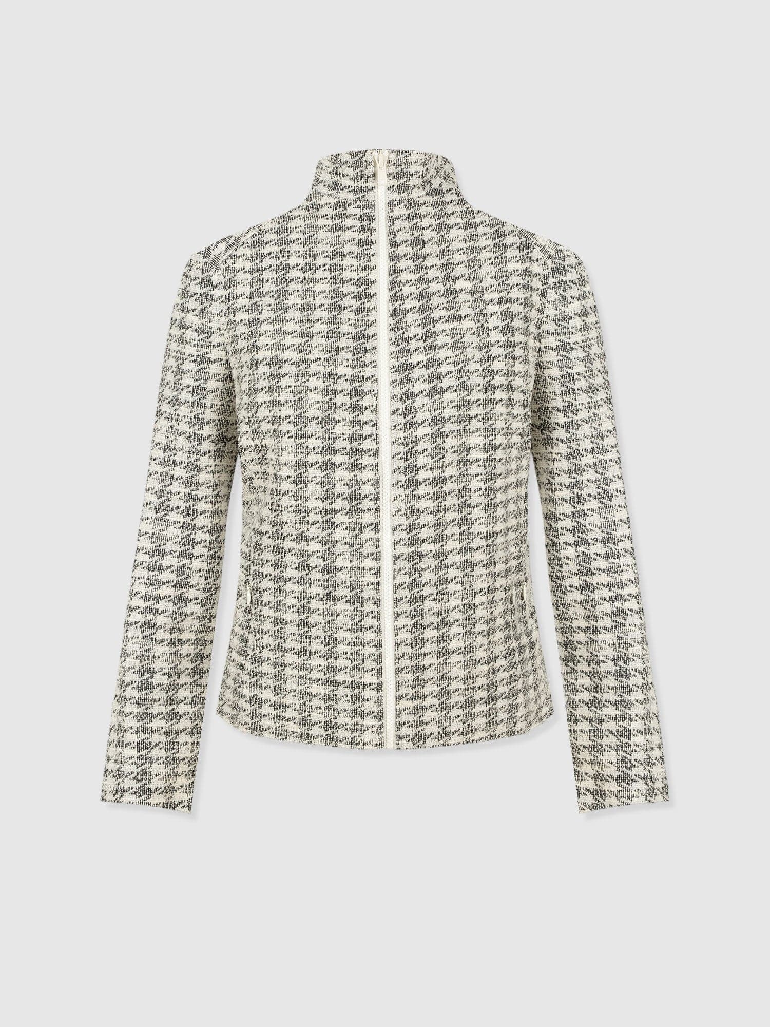 Keller Jacket - Cream Boucle - Women's Jackets | Saint and Sofia® USA
